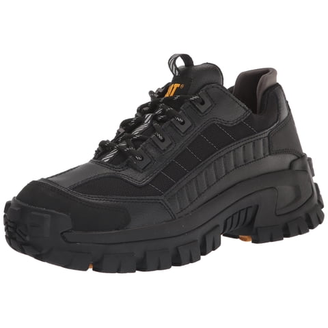 Zapato De Trabajo Cat Invader Steel Toe Para Hombre, Color Negro