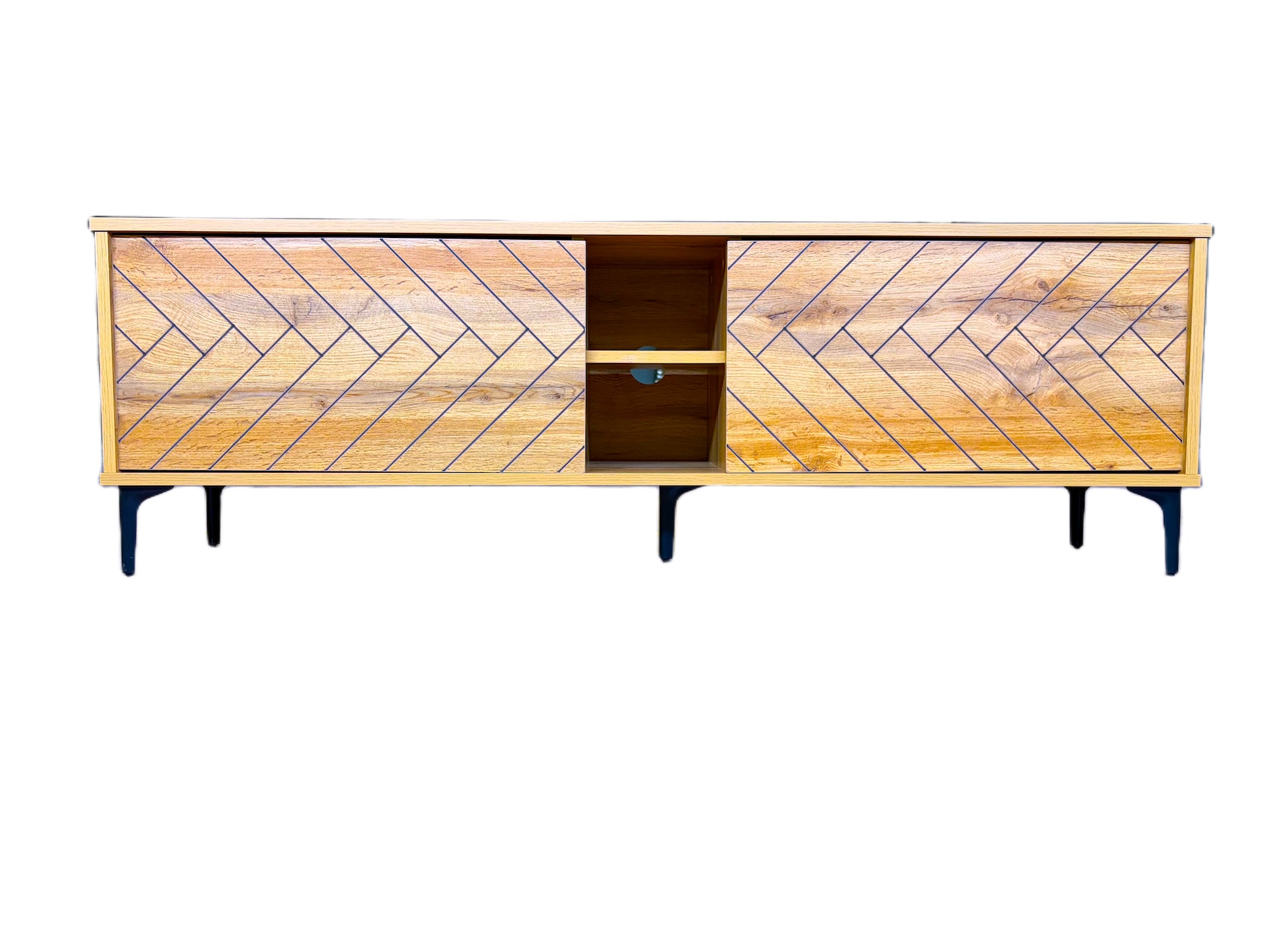 Casa Factory - Rack 55Pg Tvline Espiga Natural