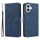thumbnail image 1 of Funda tipo cartera con tapa para iPhone 17 con tarjetero, soporte y cubierta magnética Azul, 1 of 6