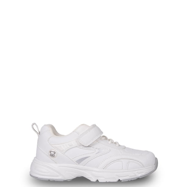 Zapatilla Escolar Unisex Deportiva Velcro Blanco Pillin