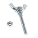thumbnail image 4 of Piezas de repuesto para zancos de yeso, correa de banda para pierna, de correa de fijación de pierna con tornillo para reposapiés de rendimiento , 1 Uds tornillo, 4 of 5