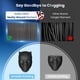 thumbnail image 4 of Filamento para impresora 3D SUNLU PLA Plus de 1,75 mm, 2 kg, 2 paquetes, negro, 4 of 9
