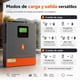 thumbnail image 3 of Inversor Solar Híbrido PowMr 3000W 24V | MPPT 400V Onda Pura, 3 of 10