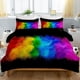 thumbnail image 1 of Purple Unicorn Full Bedding Set for Kids Boys Girls Glitter Galaxy Unicorn Duvet Cover 3 Piece Space Unicorn Comforter Cover, 1 of 5
