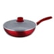 thumbnail image 1 of Wok 26 Cm Con Tapa Vidrio Rojo, 1 of 1