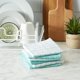thumbnail image 4 of Juego de paños de cocina DII Basic Terry Collection Windowpane Aqua, 4 of 8