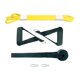 thumbnail image 2 of Banda De Resistencia Gym Stretch Pull Up Banda De Asistencia Para Entrenamiento De Yoga Pilates 208cmx0.45cmx0.64cm Amarillo, 2 of 5