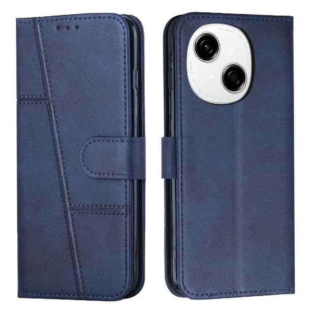 Funda Flip Para Tecno Spark Go 2025 – Carcasa Delgada Y Resistente A Impactos Con Soporte Para Uso Diario Y Profesional