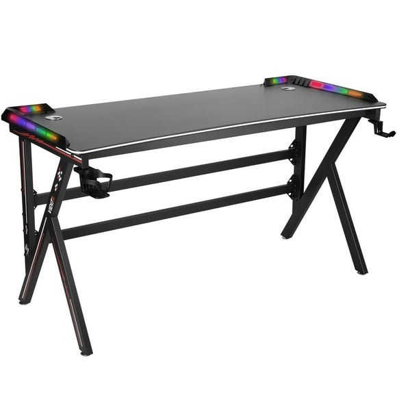 Escritorio Gamer Mesa Gamer Profesional K-rgb 140 Cms Con Luces