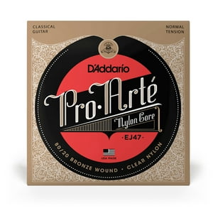 Cuerdas Para Guitarra Clásica Daddario Ej47, Tensión Normal