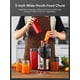 thumbnail image 3 of Extractor de jugos Juilist de boca ancha 3, 800 W, 3 velocidades, rojo, 3 of 8