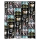 thumbnail image 1 of Cortina de ducha Pierce the Veil, juego de cortinas de baño con ganchos, tamaño 60 x 72 pulgadas, 1 of 3