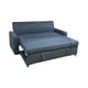 thumbnail image 1 of Sofa Cama Milano Tres Posiciones Lino Gris Oscuro, 1 of 3