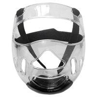 Ioensy - Clear Taekwondo Face Shield Protection Cover Casco Cover Sports Gear Niños