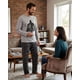 thumbnail image 2 of Pijama Hombre Micropolar Térmico Invierno Talla M B3, 2 of 6