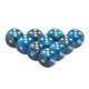 thumbnail image 3 of 10 Uds. Juego De Dados Poliédricos Accesorios De Juegos Familiares Para Favores De Fiesta De Boda Negro Azul Blanco, 3 of 5