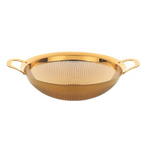 Bothyi - Colador De Cocina Colador De Malla Lavabo Para Verduras Espaguetis Bayas Dorado