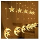 thumbnail image 1 of Guirnalda de luces de Navidad Figuras Estrellas y Luna 2,5 mts Color Calida, 1 of 2