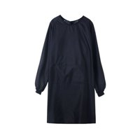 Magideal - Pet Grooming Delantal Peluquería Anti Hair Dog Groomer Smock Bolsillos Ropa Tienda De Mascotas Para Jardinería Cocina Tienda , Negro