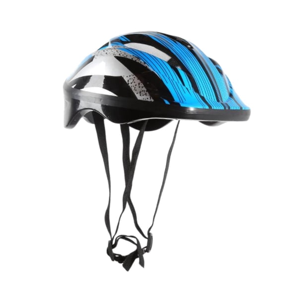Casco de bicicleta para niños, casco de ciclismo, accesorio deportivo, casco de patineta para adolescentes, casco de patinaje para patineta multidepor Azul claro