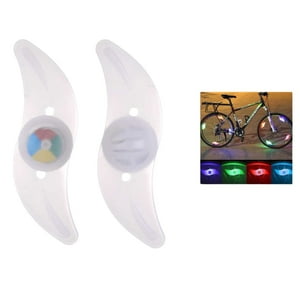 Genérico - Luz Para Rayos De Bicicleta - Iluminación Segura Y Estilizada
