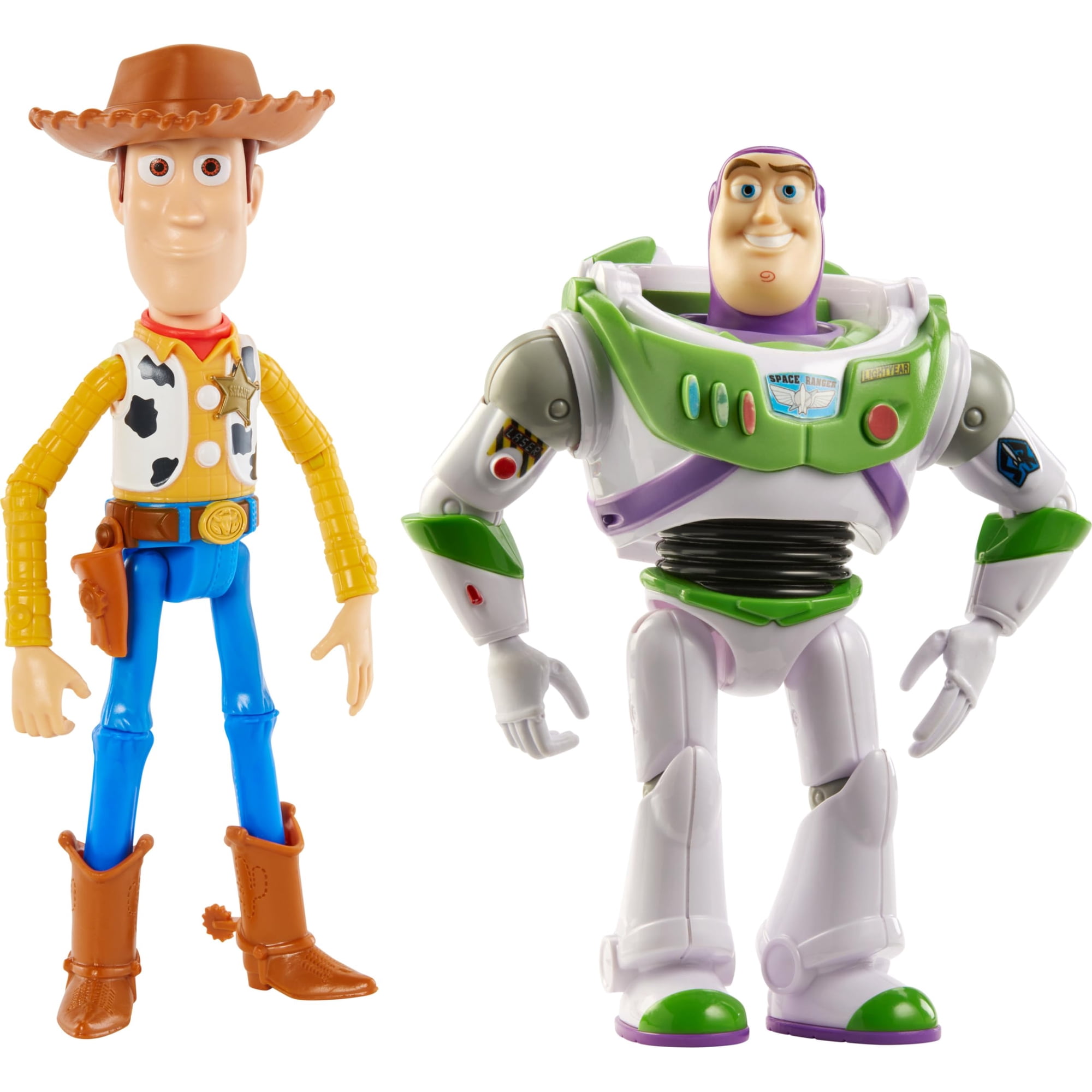 Figura De Acción Mattel Disney Pixar Toy Story Woody & Buzz