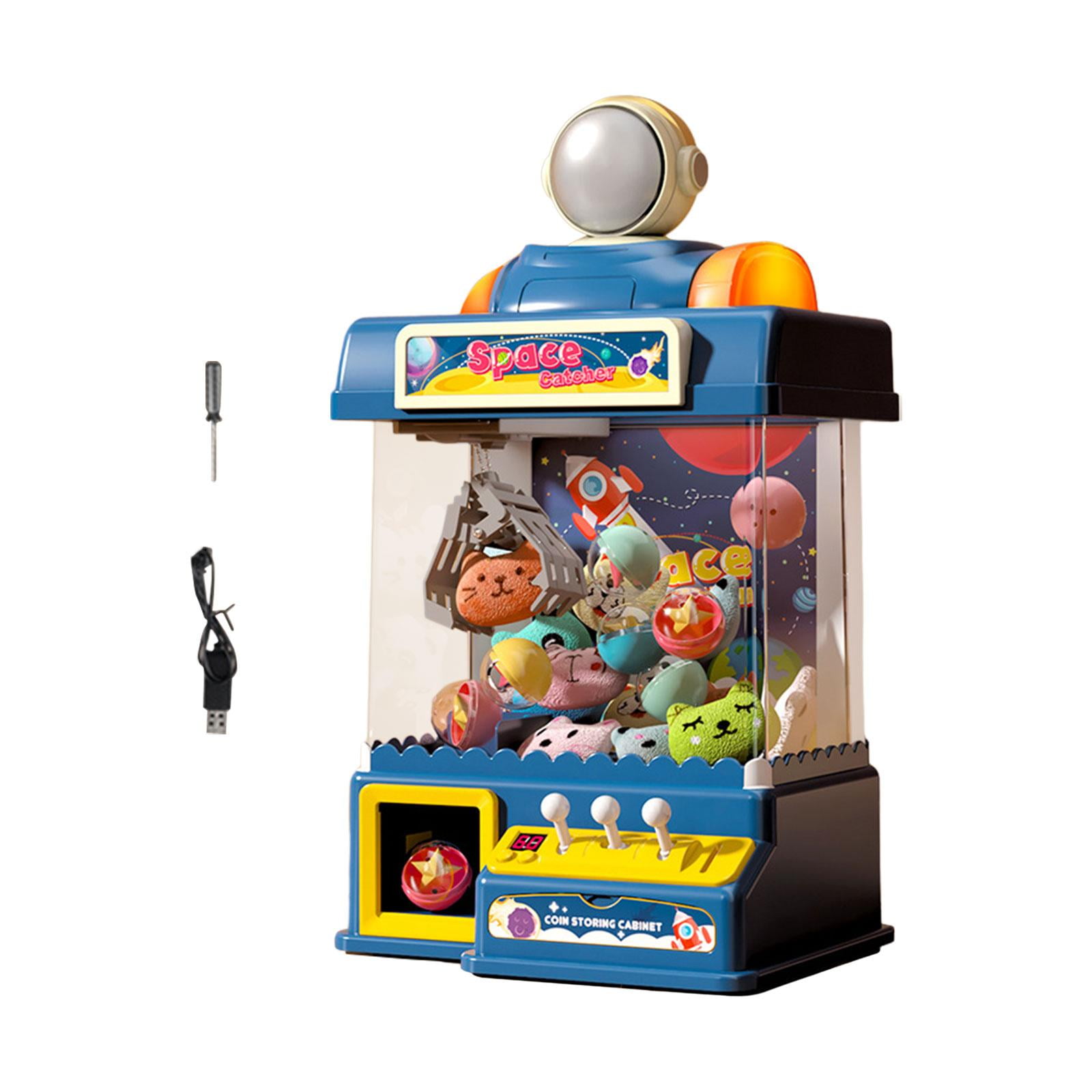 Wswqop - Máquina De Garra Eléctrica Juguete Novedad Regalos Del Día De San Valentín Para Niños Favores De Fiesta Azul