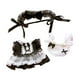 thumbnail image 3 of Conjunto De Delantal Y Tocado Para Muñeca De Peluche, Ropa De Muñeca De Peluche De Moda De Dibujos Animados Suaves Para Muñeca De 10 Cm, 3 of 3