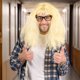 thumbnail image 2 of Accesorio de disfraz Orion Disfraces Rubia Nerd, peluca y gafas, 2 of 5