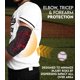 thumbnail image 2 of Protector de codo Penveer para béisbol y softbol (textura roja), 2 of 6