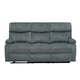thumbnail image 4 of Berger Sofá reclinable Milan 3 cuerpos Gris, 4 of 7