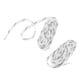 thumbnail image 1 of 1 par de patines de hockey sobre hielo para deportes de primera calidad cordones para zapatos cordones para zapatos 96 pulgadas, blanco, 1 of 5