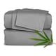 thumbnail image 1 of Juego de sábanas Pure Bamboo Full gris piedra, 1 of 9