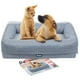 thumbnail image 1 of Cama de perro cuadrada Duke talla M 70 x 50 x 16 cm Gris, 1 of 11