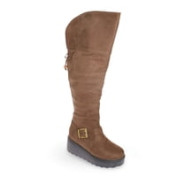 Bota Terraplen Taupe Vía Franca