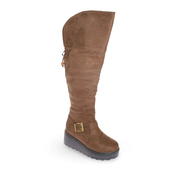 Bota Terraplen Taupe Vía Franca