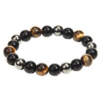 Ioensy - Pulsera De Moda Joyería Unisex Cuentas Redondas Encanto Para Fiesta En La Playa De Verano 10 Mm