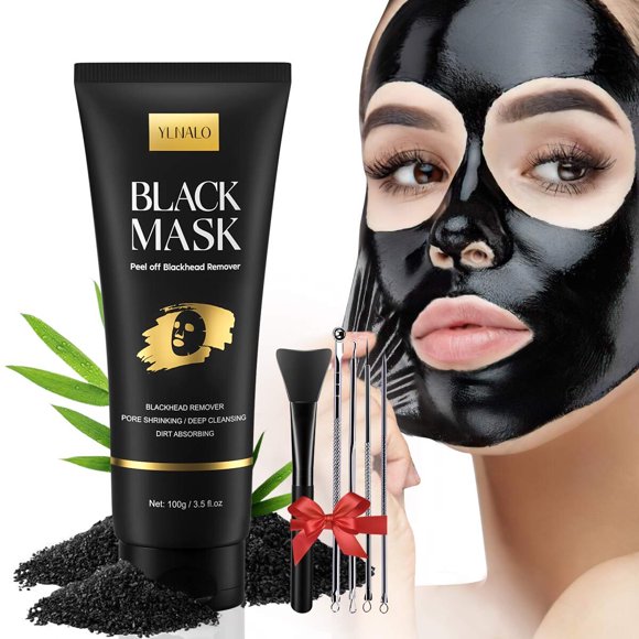 Mascarilla YLNALO de carbón para puntos negros, kit de 3,5 oz (104 ml)
