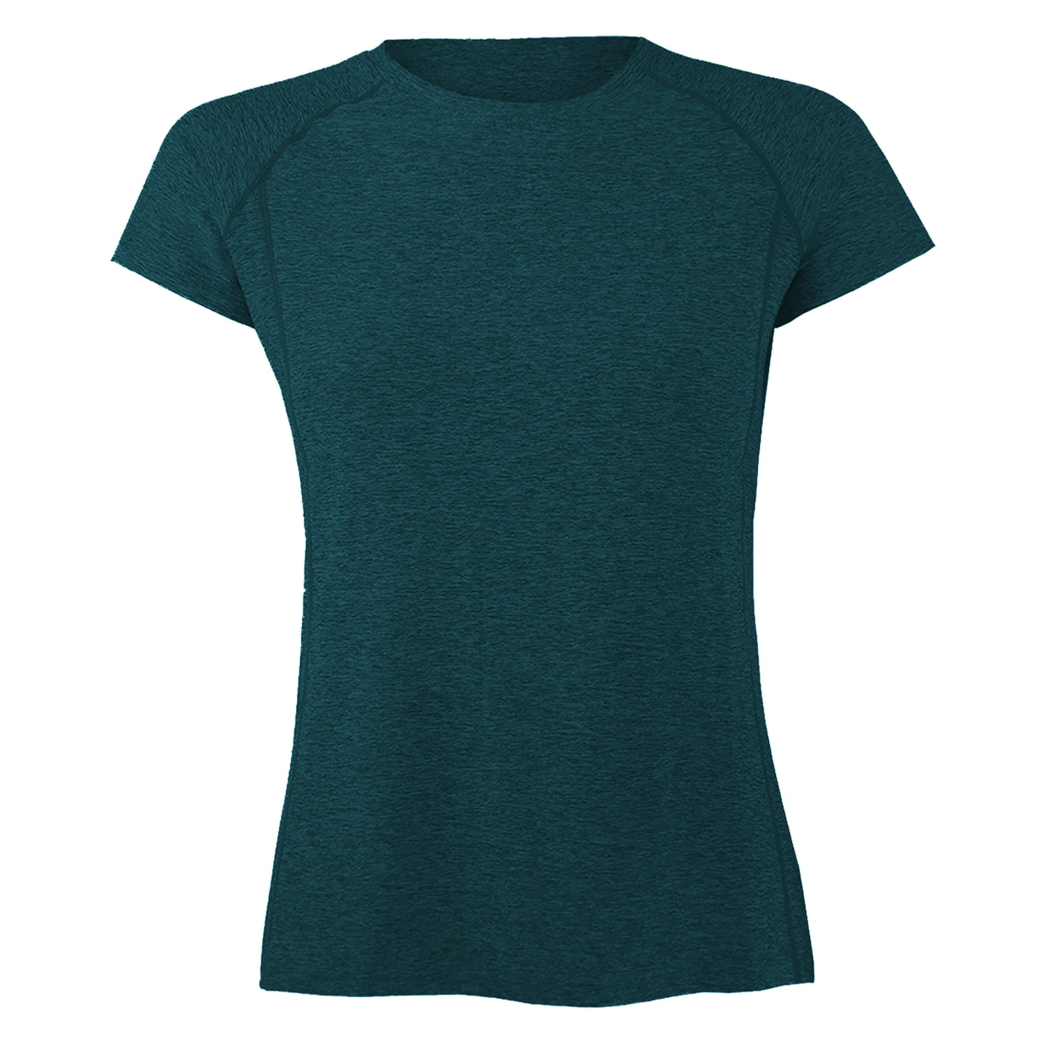 Andesland - Polera Dry Fit Manga Corta Deportiva Jaspeada Mujer