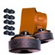 thumbnail image 1 of Rok-Lok PRO Juego de 5 Candados para Correa de Guitarra – Negro, 1 of 7