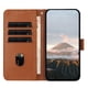 thumbnail image 4 of Funda Cartera Fibra de Carbono para iPhone 15 Pro Max con Soporte y Cierre Magnético Marrón, 4 of 6