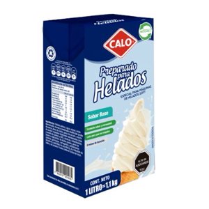 Calo - Preparado Helado Base 12 Unidades 1 Litro