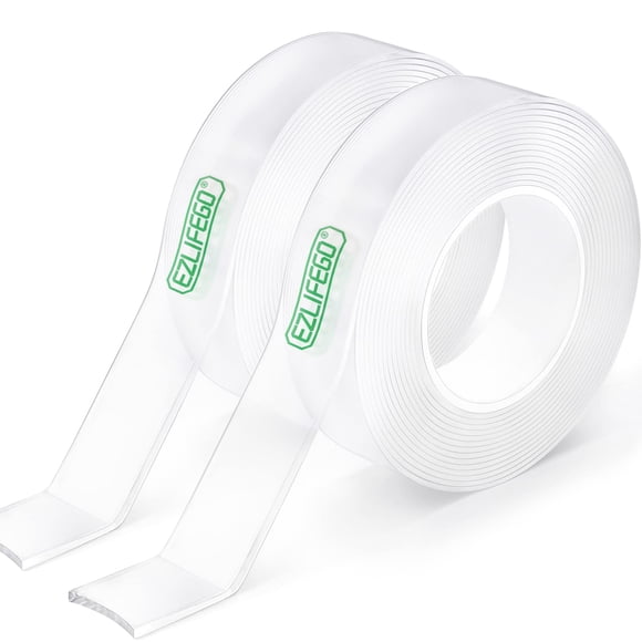 Cinta adhesiva de doble cara EZLifeGo Heavy Duty Nano-Tech de 10 m