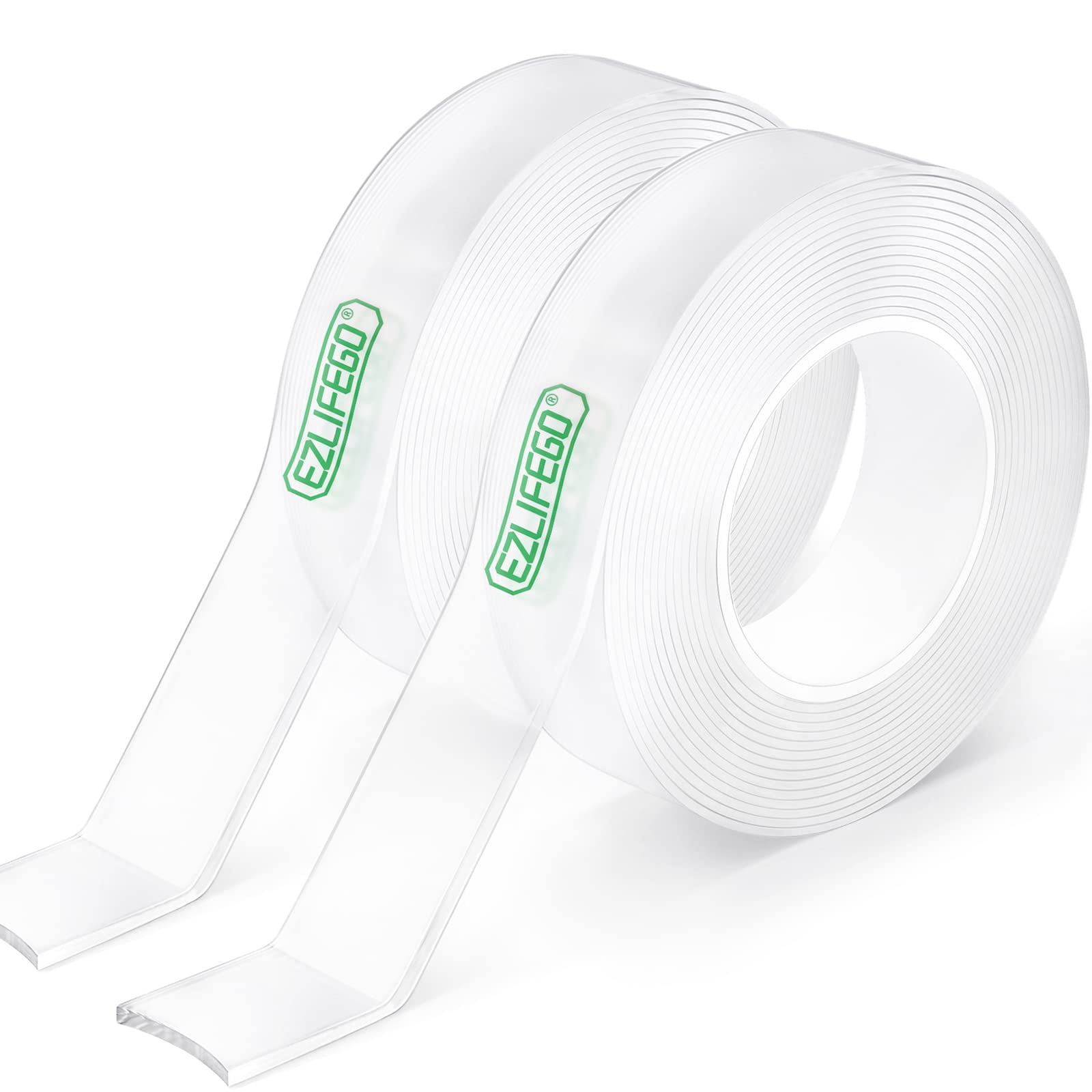Cinta Adhesiva De Doble Cara Ezlifego Heavy Duty Nano-tech De 10 M