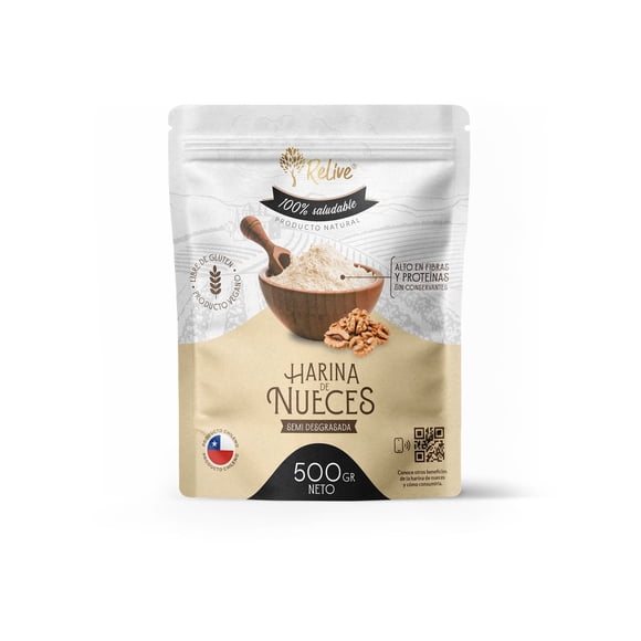 Harina de nuez, 500 g