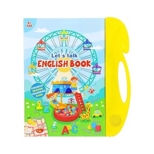 Magideal - Palabras En Inglés, Juguete Con Sonidos En Inglés, Juego Divertido De Aprendizaje Temprano, Libro Interactivo De Sonidos Para Niños De 3 Años En Adela