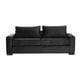 thumbnail image 1 of Sofa Cama Livorno 2pl Tela Velvet Negro, 1 of 3