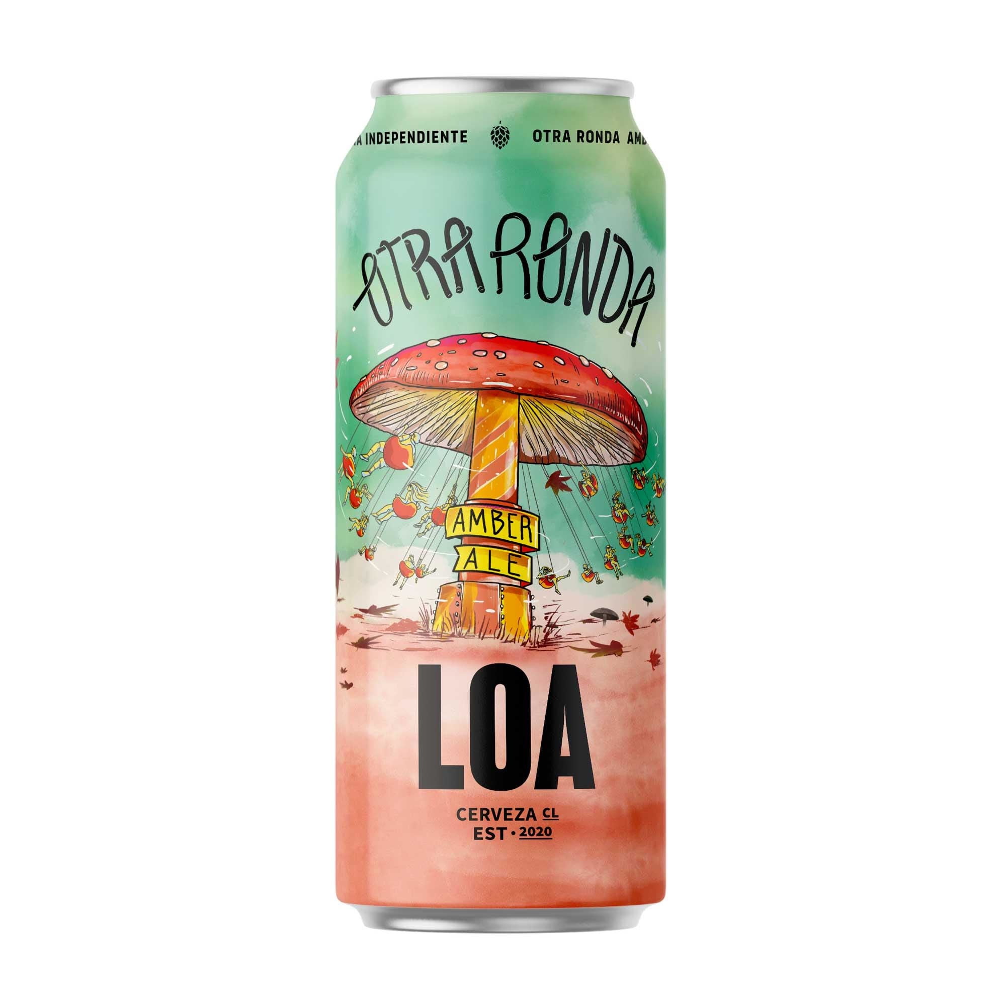 Cerveza Lata Ale 470 ml Loa