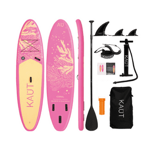 Kaut - Stand Up Paddle Inflable 10'6'' (320 Cm) - Coral Rosado