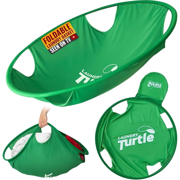 Cesto de Ropa Plegable Laundry Turtle Grande 66 cm